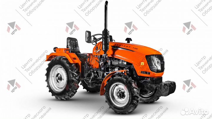 Мини-трактор КЕНТАВР Т-244 PRO Paddy, 2023