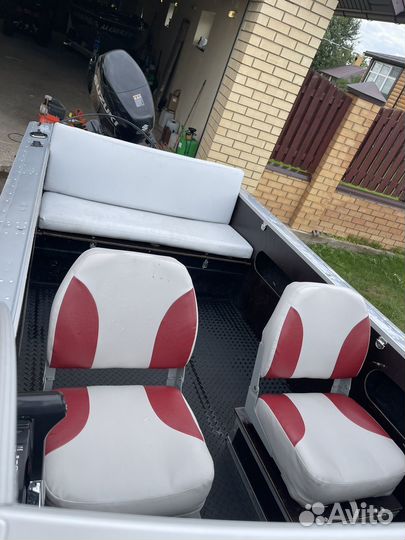 Лодка казанка 2М с мотором suzuki 50