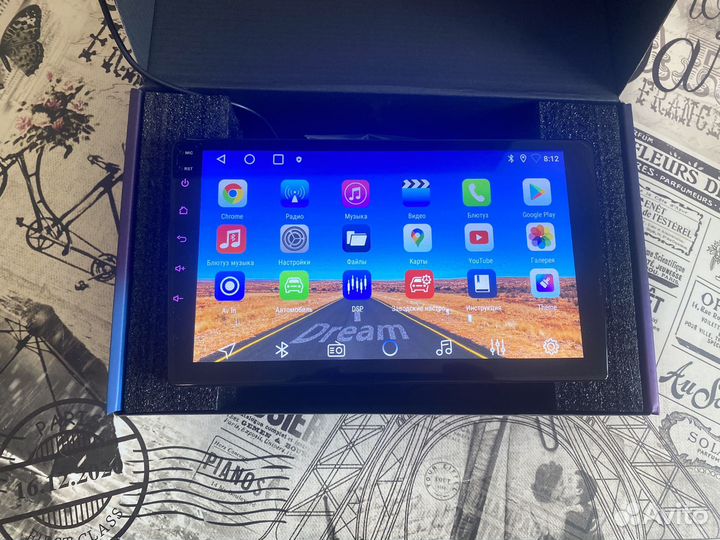 Андройд магнитола Хундай Солярис (10-17 г )