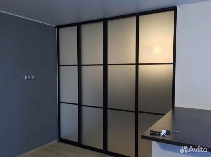 Раздвижные двери перегородки