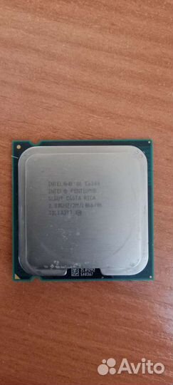Процессор intel pentium e6300 сокет 775
