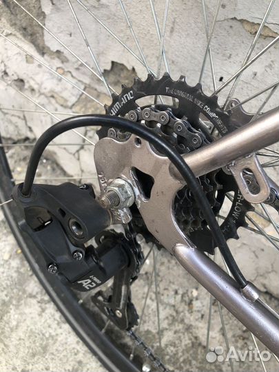 Шоссейник на раме хвз