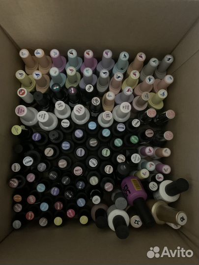 Гель-лаки, базы топы новые110 шт