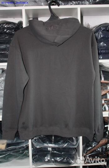 Vetements худи серого цвета (Арт.57355)