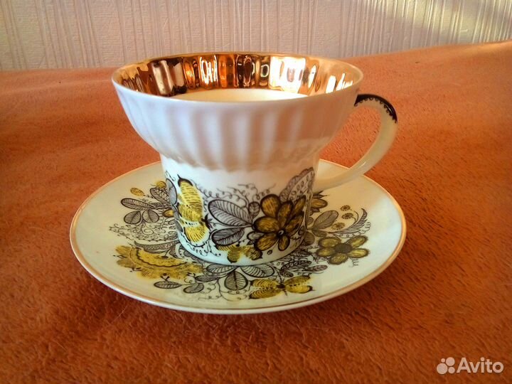 Чайная пара Русское кружево лфз