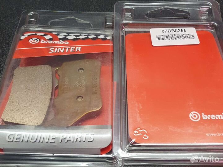Тормозные колодки brembo 07BB0265 / SD / CC