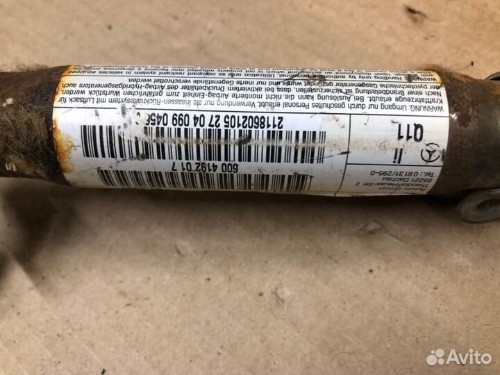 Шторка безопасности левая Mercedes-Benz W211