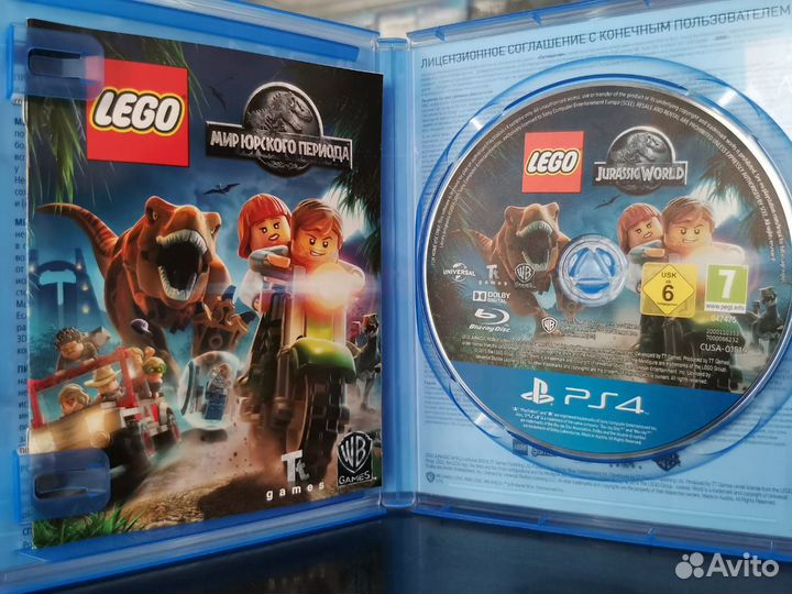 Lego Jurassic World PS4 (Б/У)