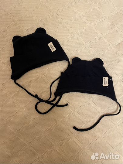 Теплая шапочка для новорожденных