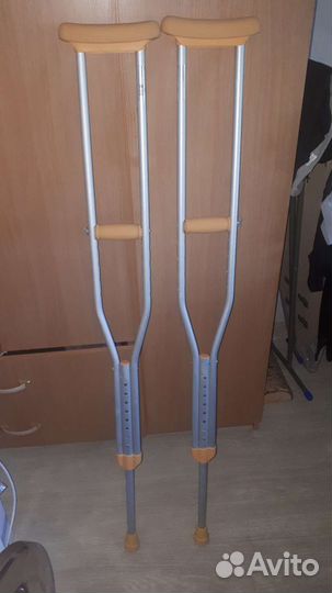 Костыли с подмышечной опорой насадка на унитаз