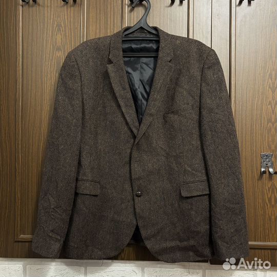 Твидовый пиджак мужской harris tweed