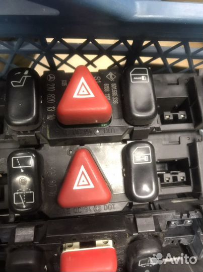Кнопка аварийки mercedes w210