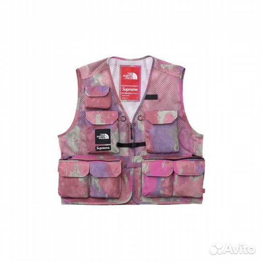 Supreme x the north face cargo vest