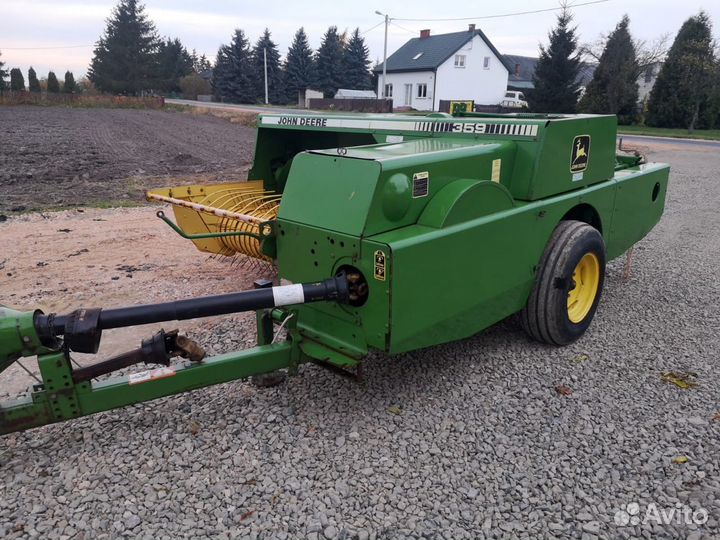 Пресс-подборщик John Deere 359, 2010