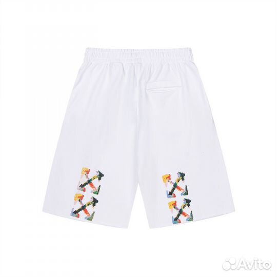 Off white шорты мужские премиум