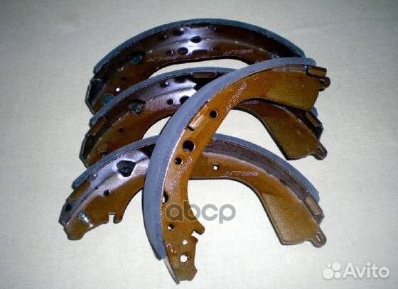 Колодки тормозные барабанные - комплект 4шт (це