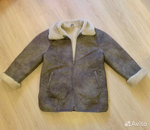 Дубленка женская зимняя искусственный мех