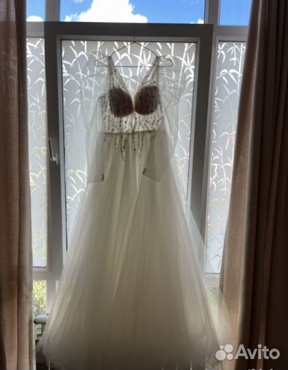 Свадебное платье 46 48 размер, можно беременным