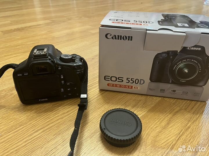 Зеркальный фотоаппарат canon eds 550d