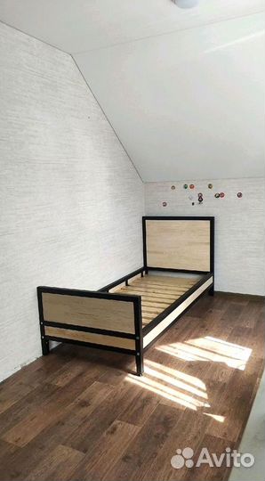 Кровать/ Кровать двухспальная Лофт