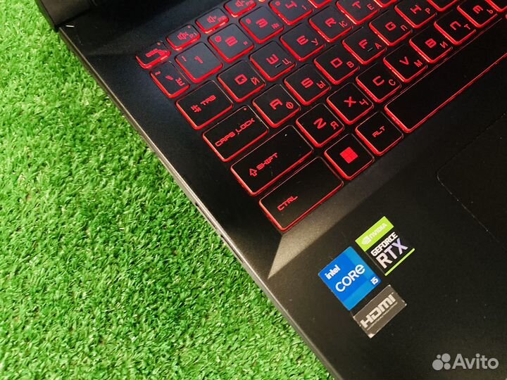 Игровой ноутбук MSI 15.6 i5 RTX 3060