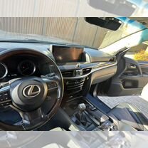 Lexus LX 4.5 AT, 2016, битый, 152 000 км