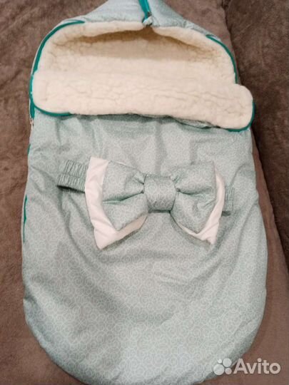 Конверт на выписку для мальчика зима