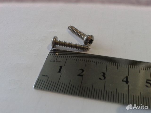 Саморез полукр/гл крест/шл/ Din 7981 A2 C 3,5х19