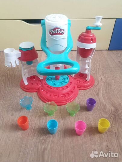 Play doh (фабрика мороженого)