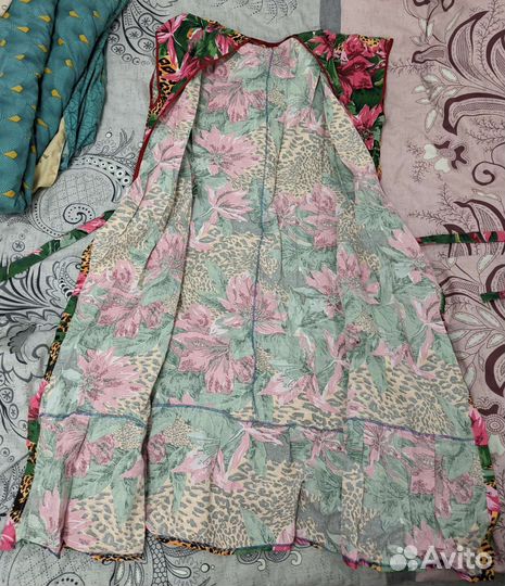 Халат (новый) 50-52-54р, платье 50-52р