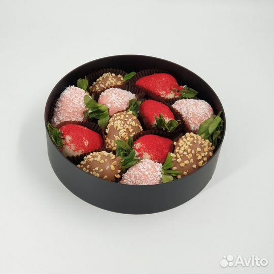 Букеты из клубники в шоколаде