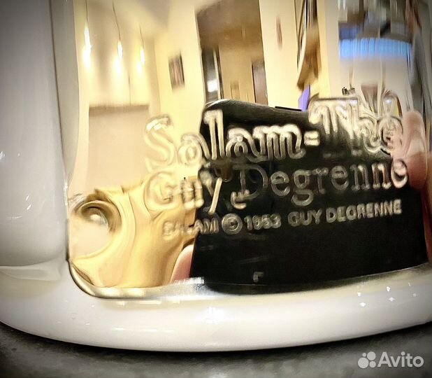 Фарфоровый заварочный чайник с ситом Salam White