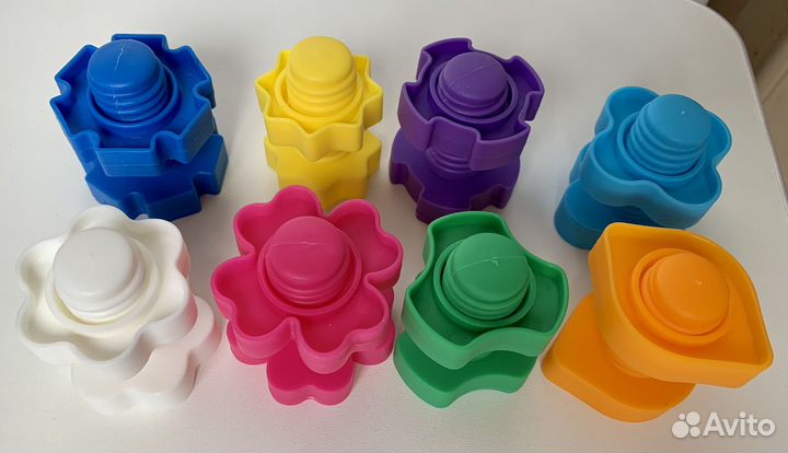 Развивающие игрушки и пазлы пакетом