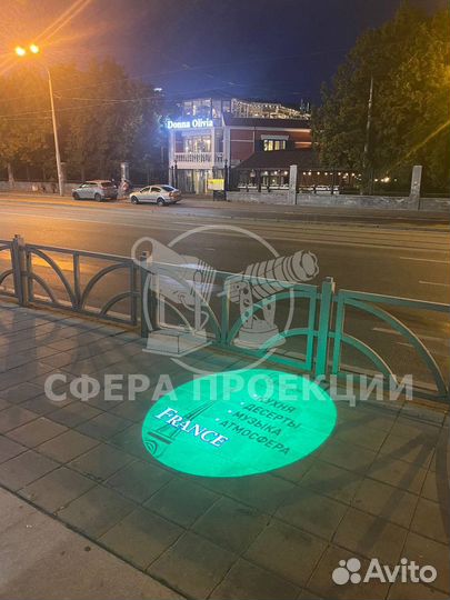 Светодиодные гобо проекторы для внутренней и внешн