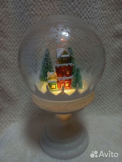 Шар новогодний с подсветкой