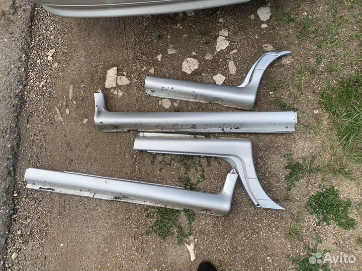 Пластиковые пороги ваз 2114