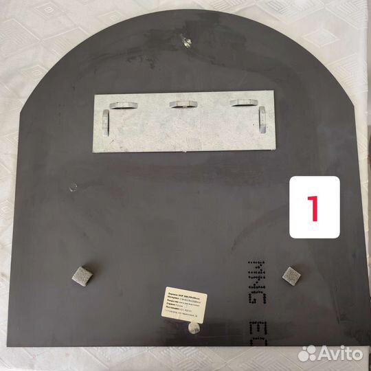 Зеркало настенное с пластинами