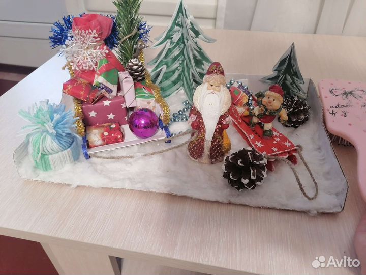 Новогодняя поделка в сад(школу)