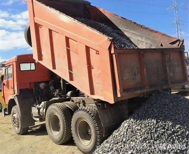 Щебень с доставкой в день заказа