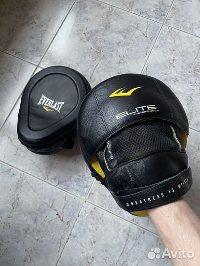 Боксерские лапы бу