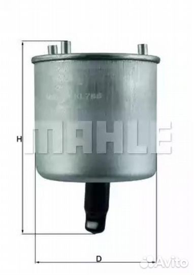 Mahle KL 788 Фильтр топливный
