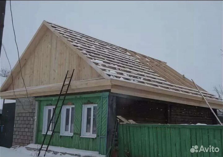 Ремонт старых домов и крыши