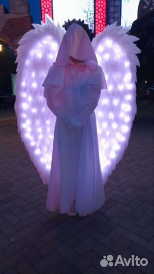 Светящиеся,светодиодные крылья для выступлений