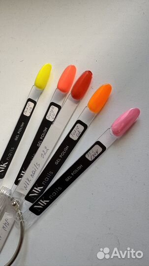 Гель лаки для маникюра набор