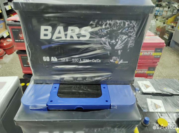 Аккумулятор Bars 60A доставка