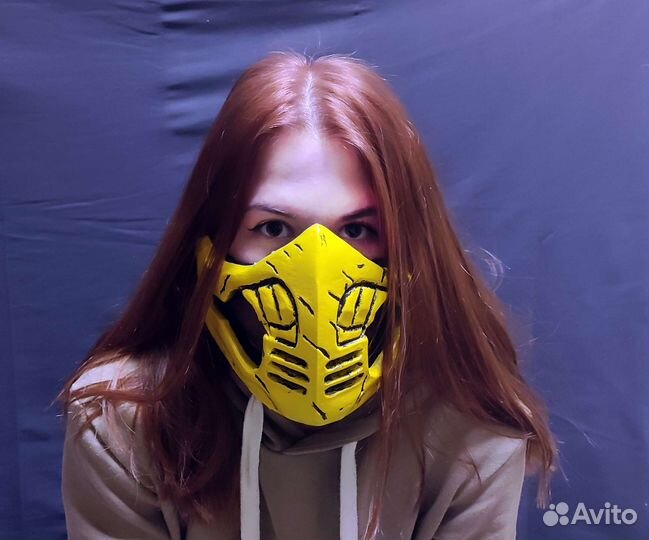 Маска Скорпиона / Scorpion musk Mortal Kombat