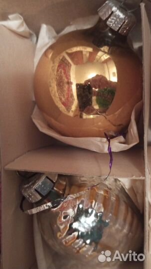 Винтажные елочные игрушки из СССР (пр-во DDR )