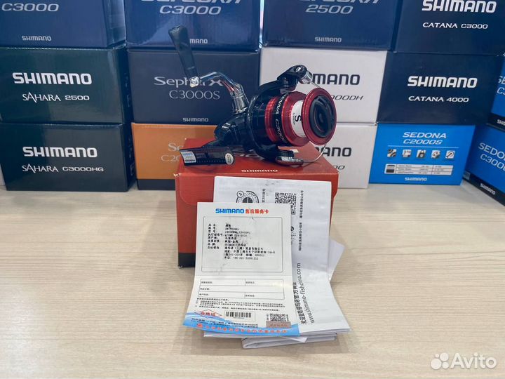 Катушка shimano new sienna FG C3000