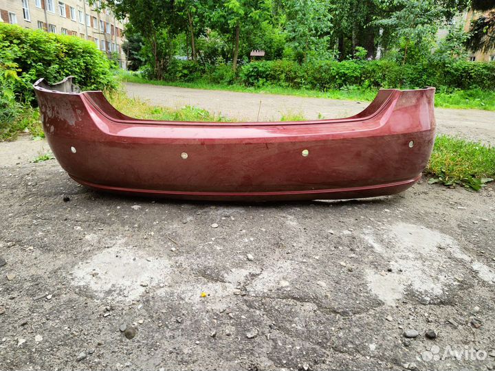 Бампер задний volkswagen polo 2015 до рестайлинг