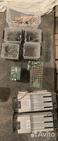 Комплектующие для asic s9